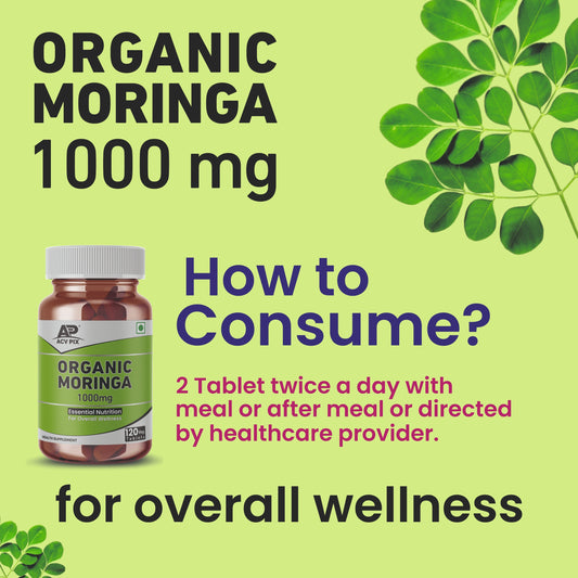 Moringa 1000 mg Natural Nutrition Tablets