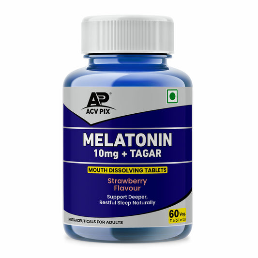 Melatonin 10 mg Sleep Support Tablets