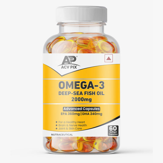 Omega-3 EPA DHA Daily Support Capsules – Essential Fatty Acids for Overall Wellness