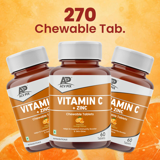 Vitamin C Chewable Orange Flavor - 90 Tab
