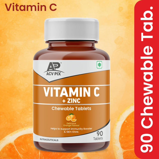 Vitamin C Chewable Orange Flavor - 90 Tab