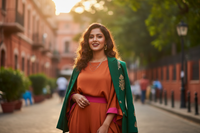 image of an indian mordern girl age 25